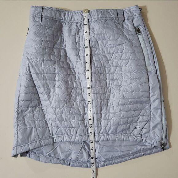 2117 twentyone seventeen of Sweden Women's Pearl Grey Padded Skirt - Picture 7 of 16